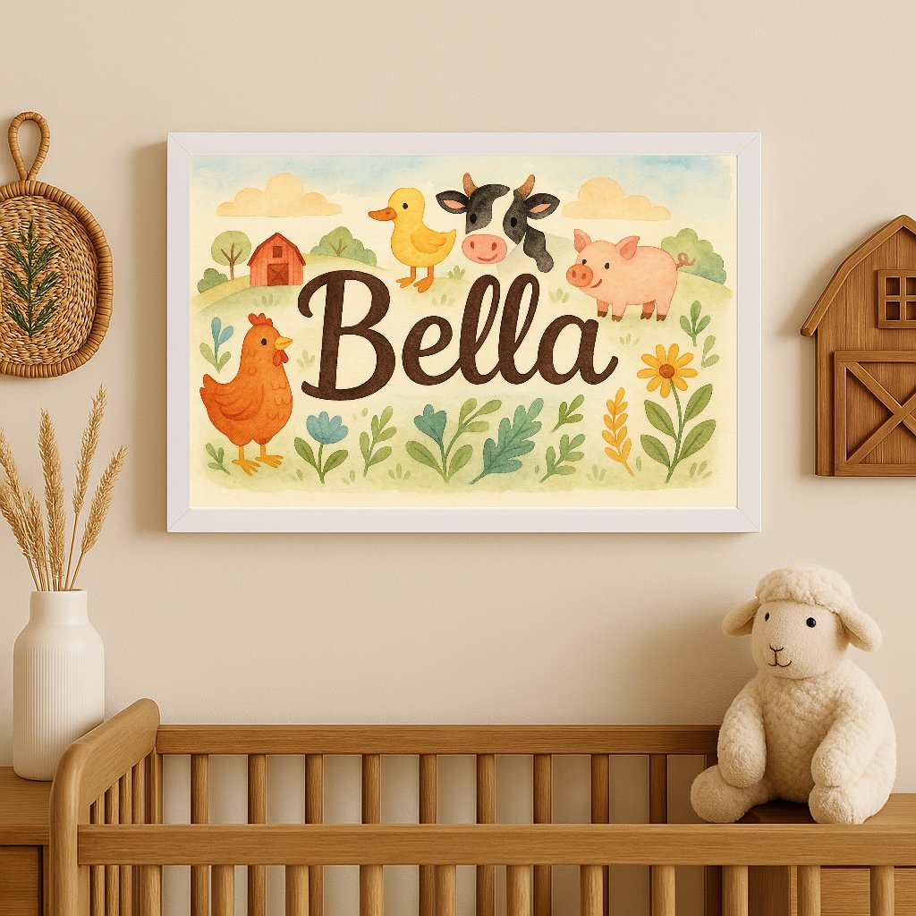 Bella's Customized Farm Name Art 03