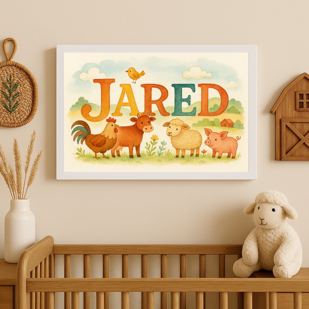 Jared's Customized Farm Name Art 202