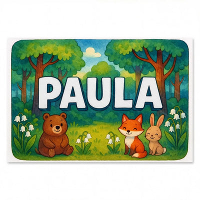 Paula name art