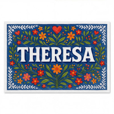 Theresa name art
