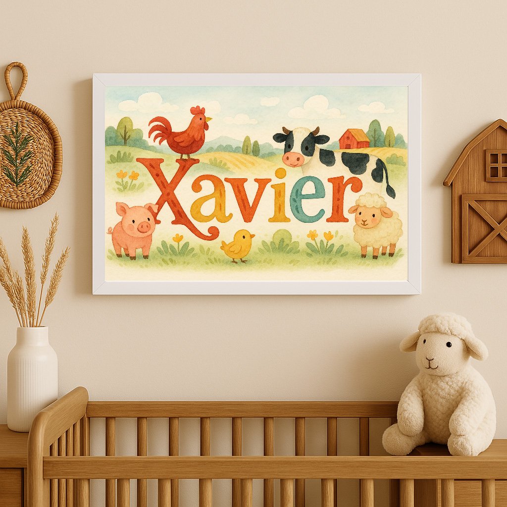 Xavier's Customized Farm Name Art 02