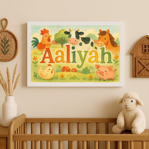 Aaliyah's Customized Farm Art 01
