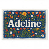 Calm personalized name art for Adeline
