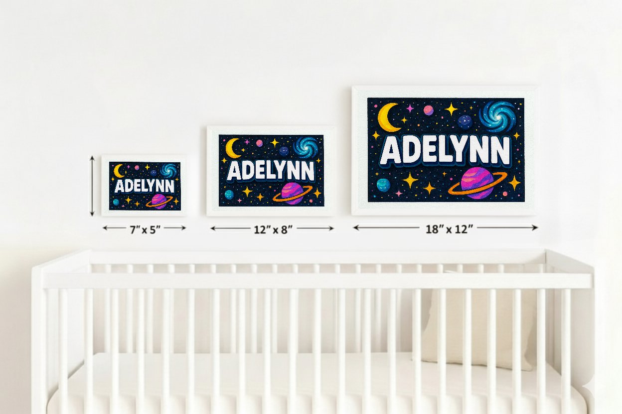 Personalized name art for Adelynn