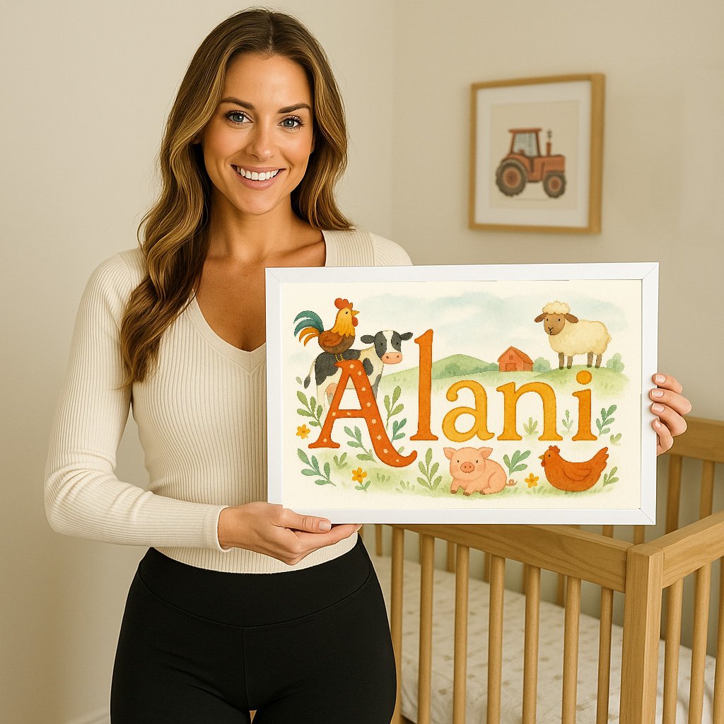 Alani's Customized Farm Name Art 359