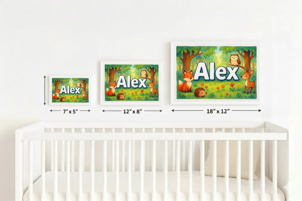 Personalized name art for Alex