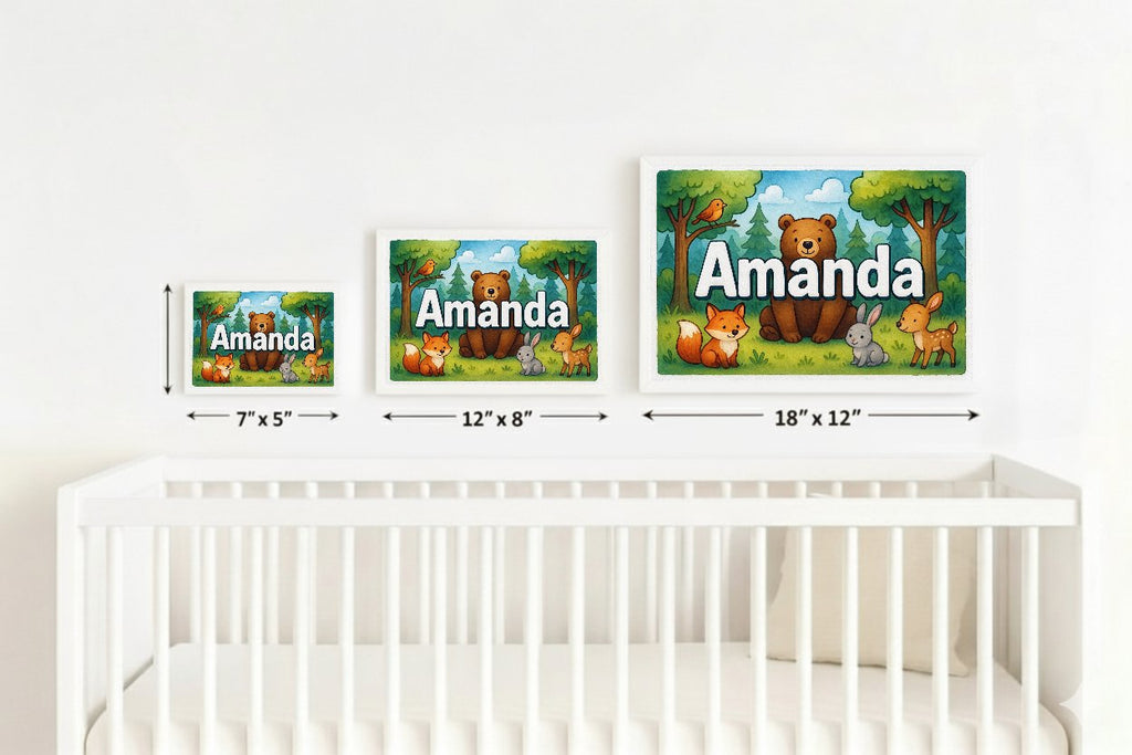Personalized name art for Amanda