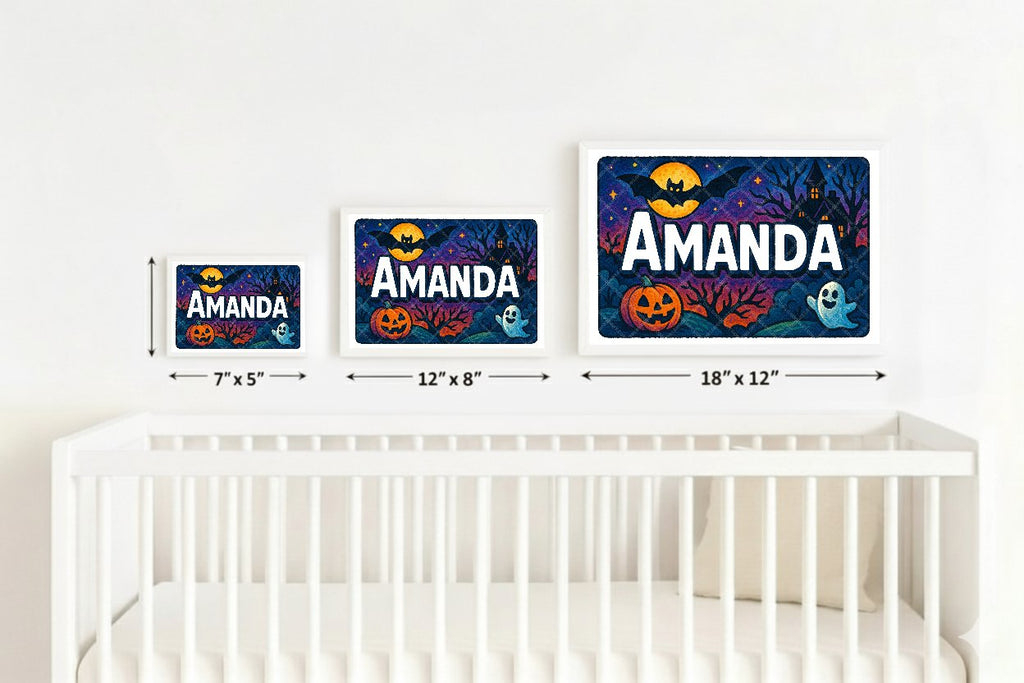 Personalized name art for Amanda