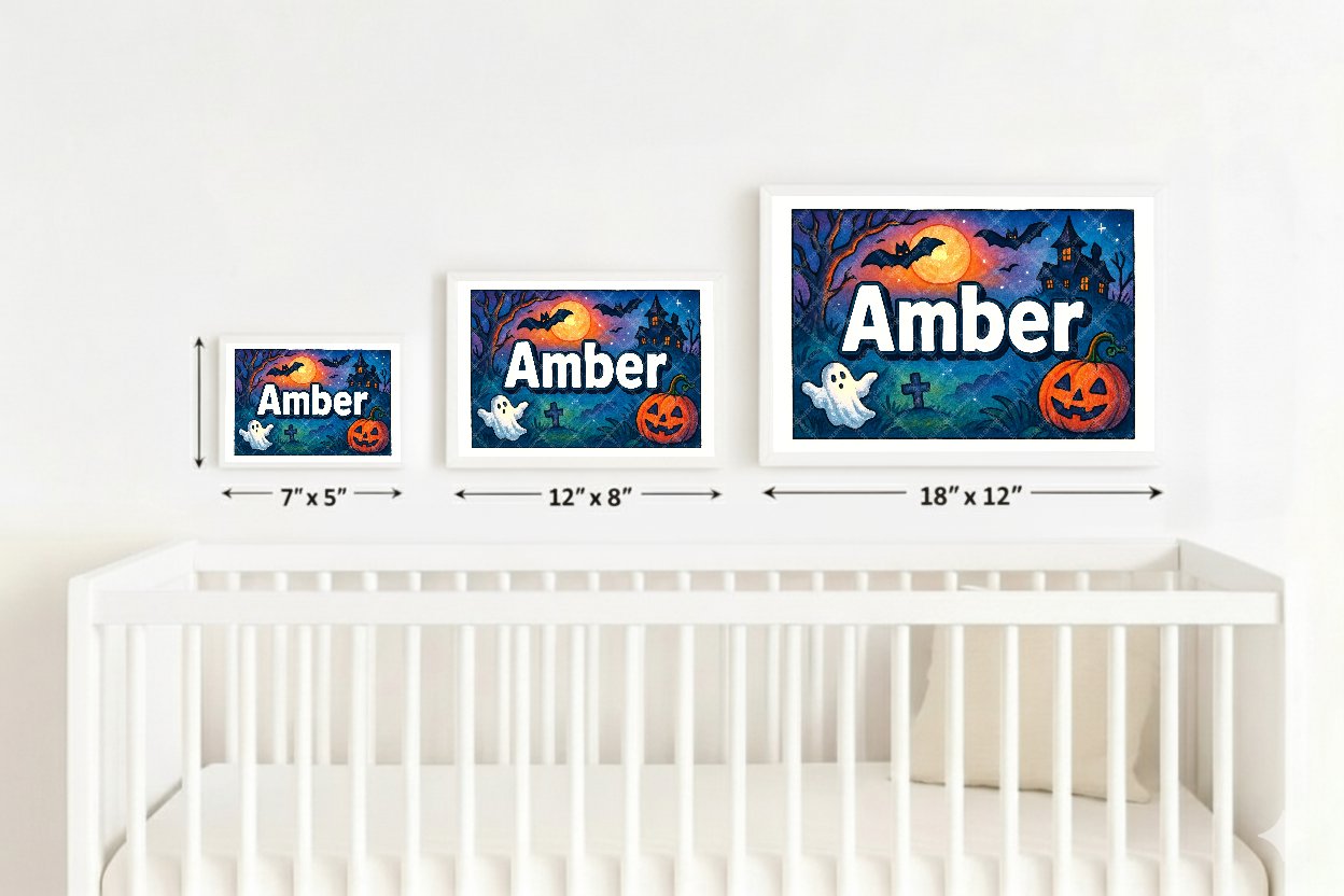 Personalized name art for Amber