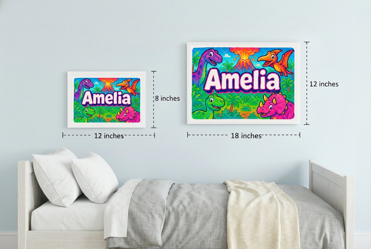 Personalized name art for Amelia