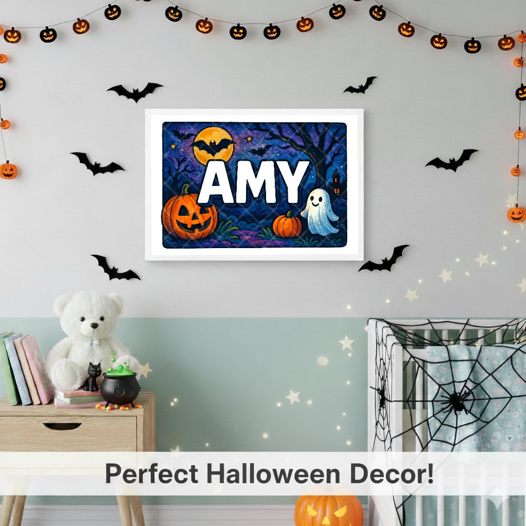 Personalized name art for Amy