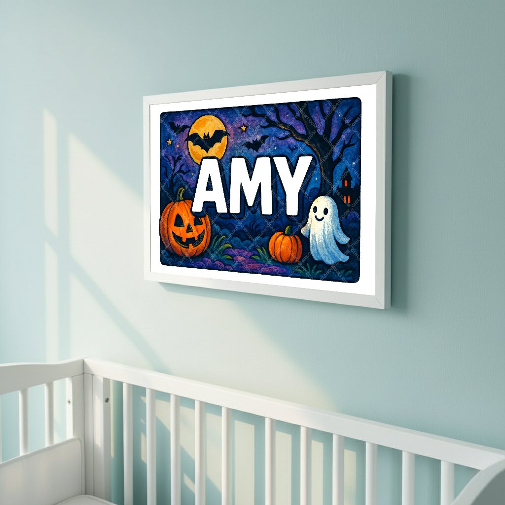 Personalized name art for Amy