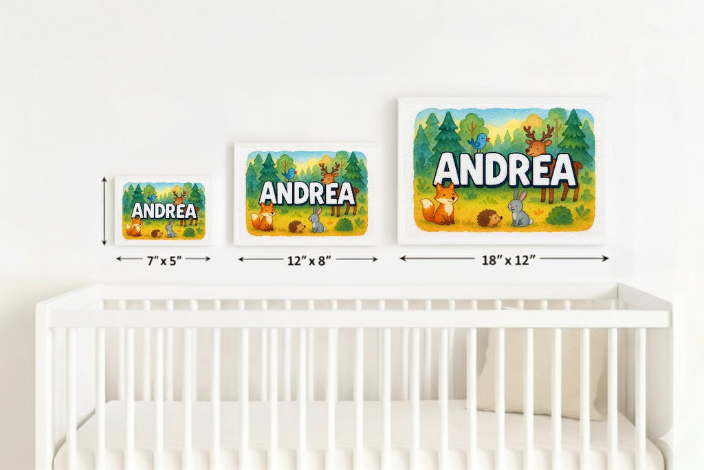 Personalized name art for Andrea