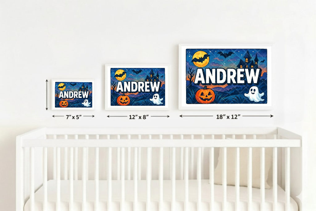 Personalized name art for Andrew
