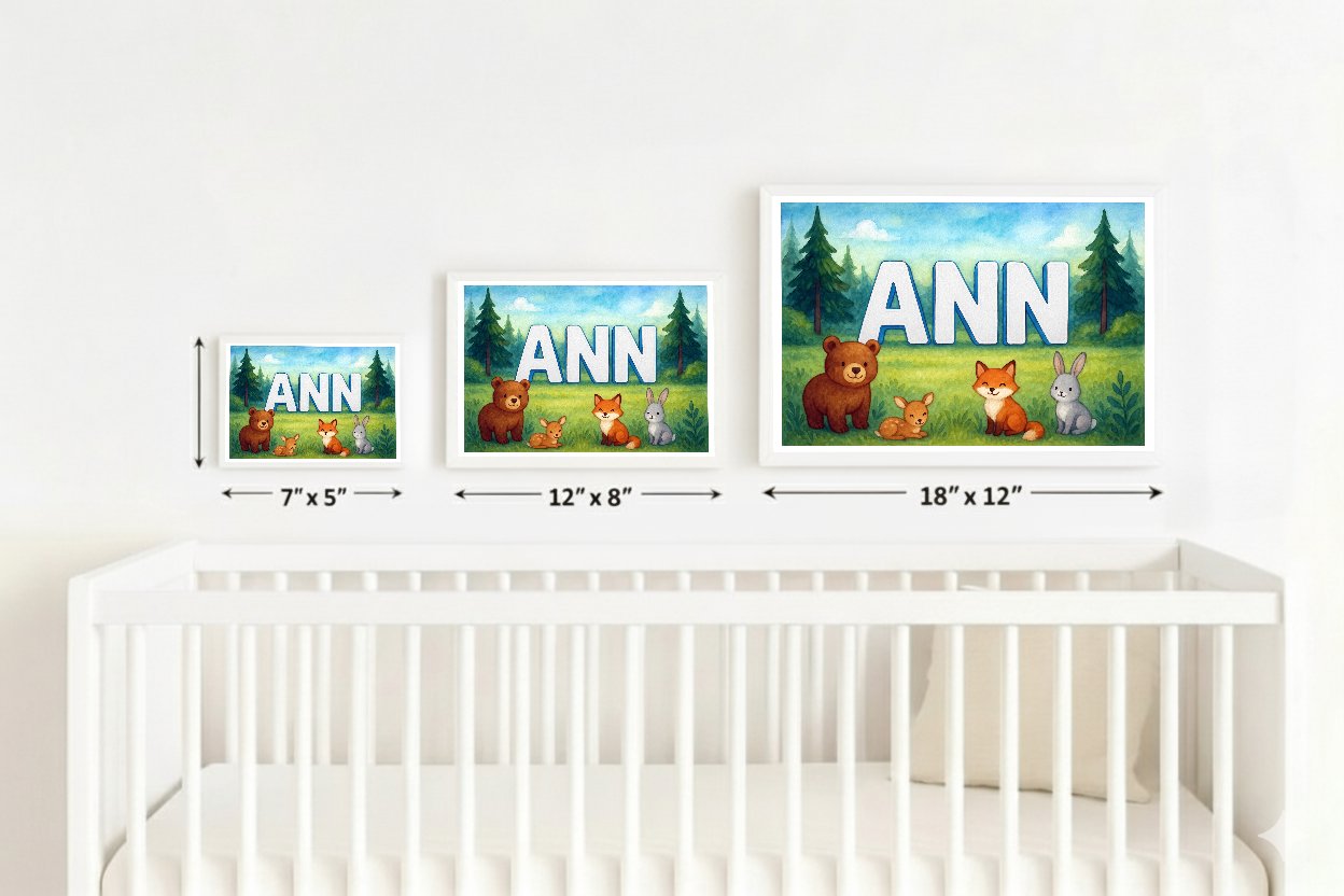 Personalized name art for Ann
