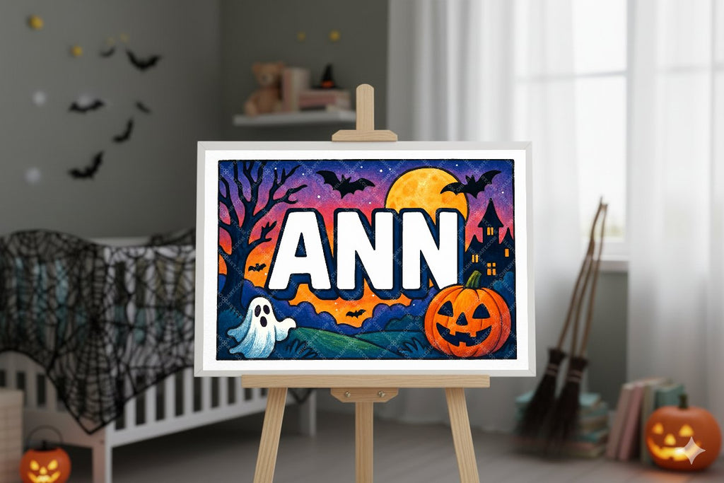 Personalized name art for Ann
