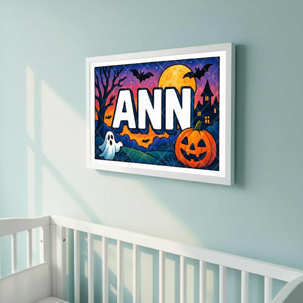 Personalized name art for Ann