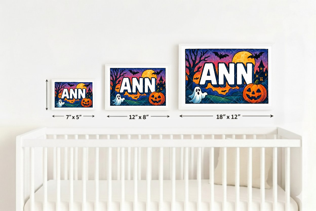 Personalized name art for Ann