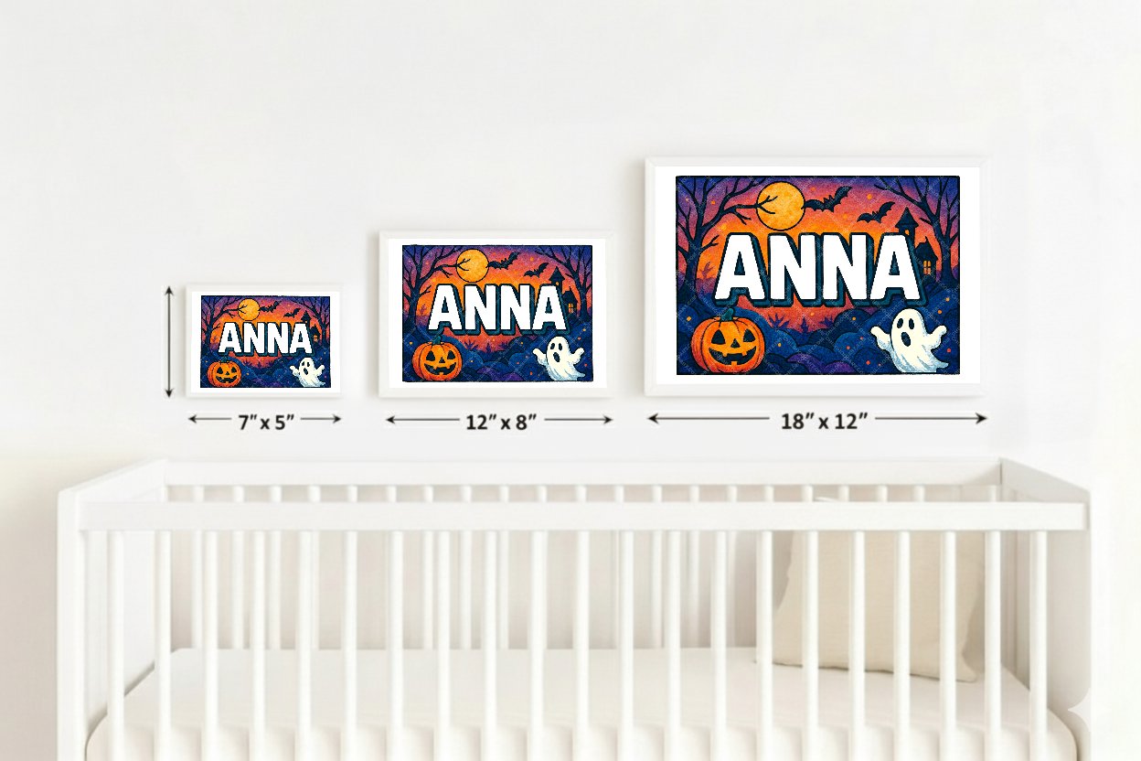 Personalized name art for Anna