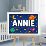 Adventurous annie Space Explorer Name Art