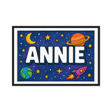 Adventurous annie Space Explorer Name Art