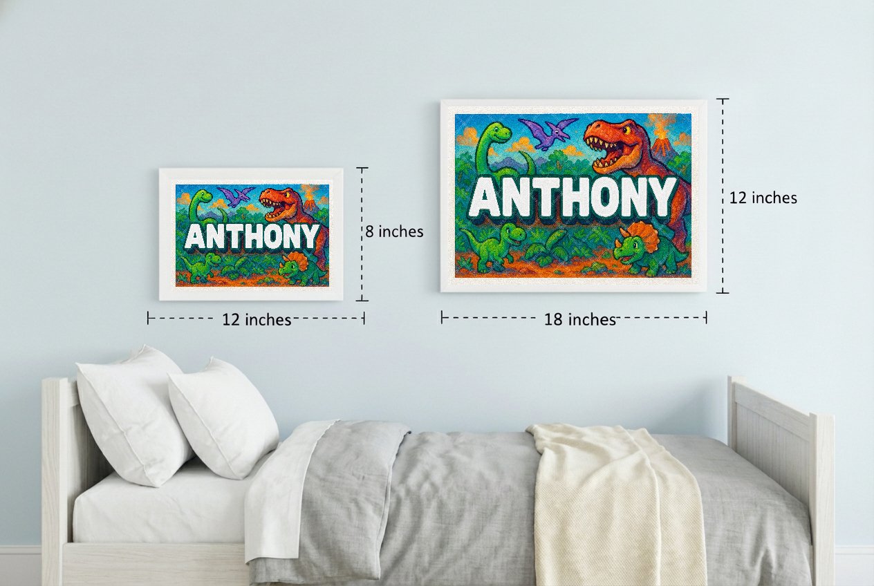Personalized name art for Anthony