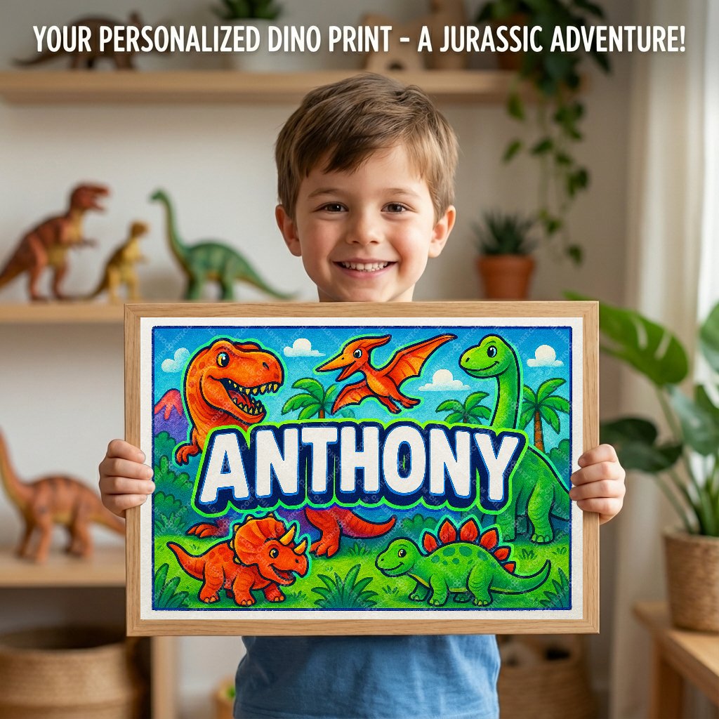 Personalized name art for Anthony