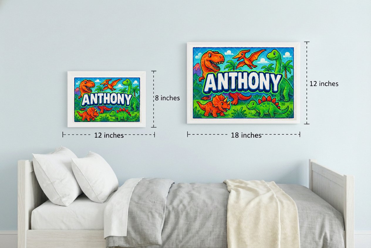 Personalized name art for Anthony