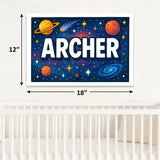 Adventurous archer Space Explorer Name Art