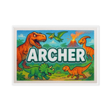 Adventurous archer Dinosaur Adventure Name Art