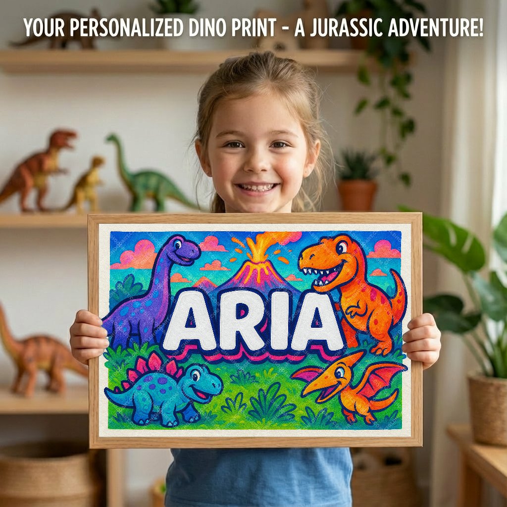 Personalized name art for Aria