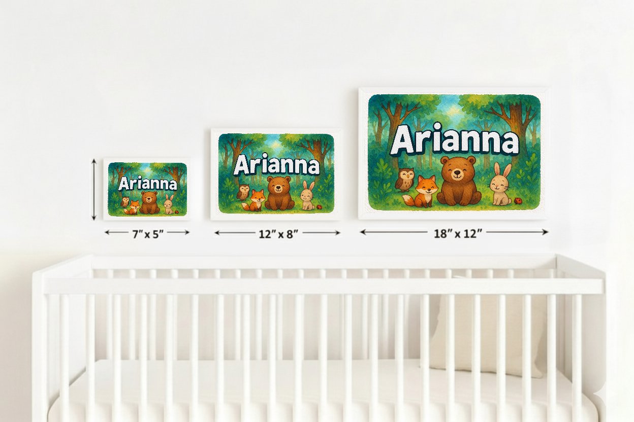 Personalized name art for Arianna