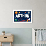 Adventurous arthur Space Explorer Name Art