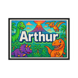 Adventurous arthur Dinosaur Adventure Name Art