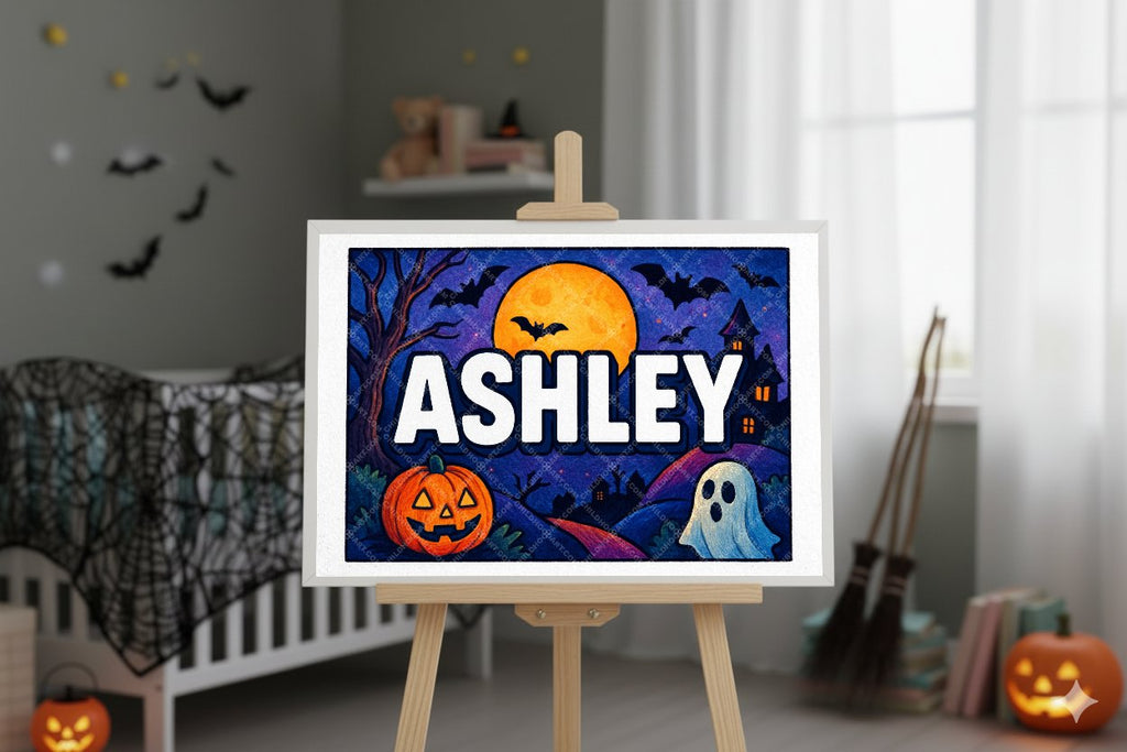 Personalized name art for Ashley