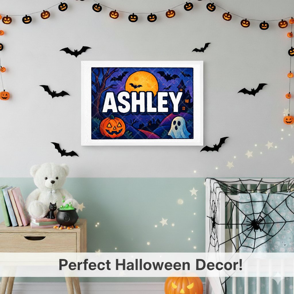 Personalized name art for Ashley