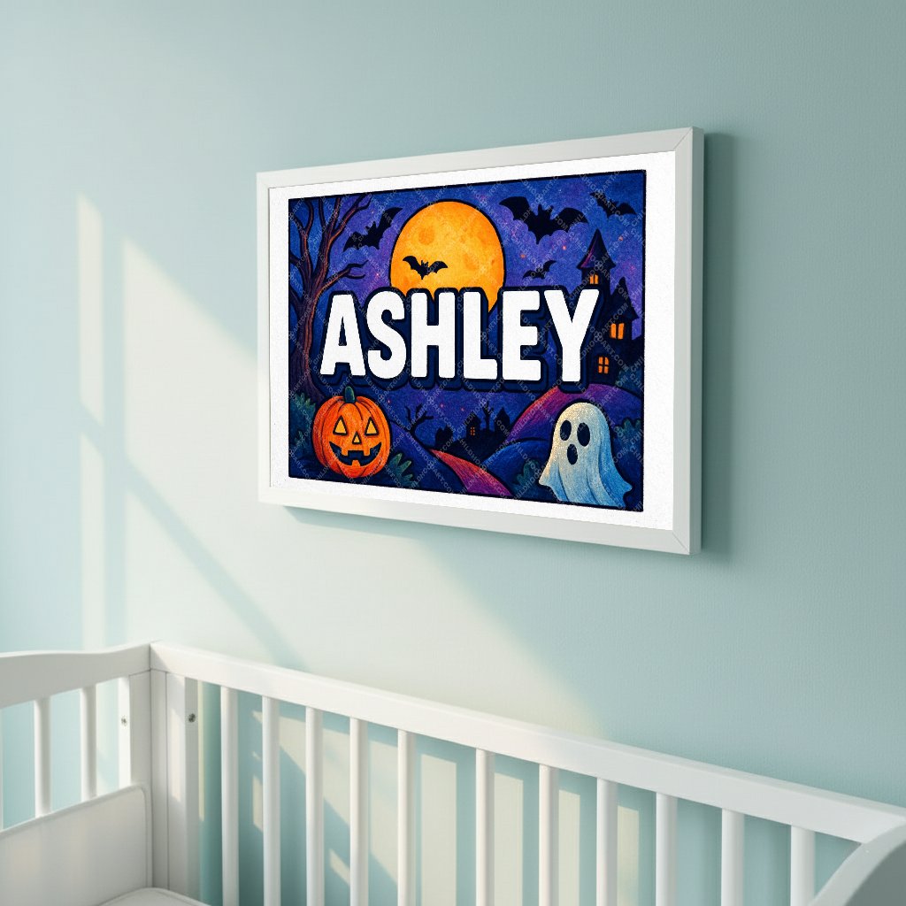 Personalized name art for Ashley