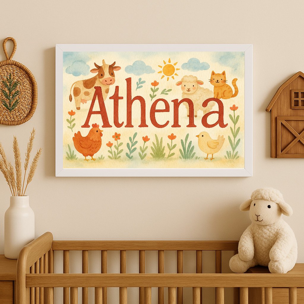 Athena's Customized Farm Name Art 44