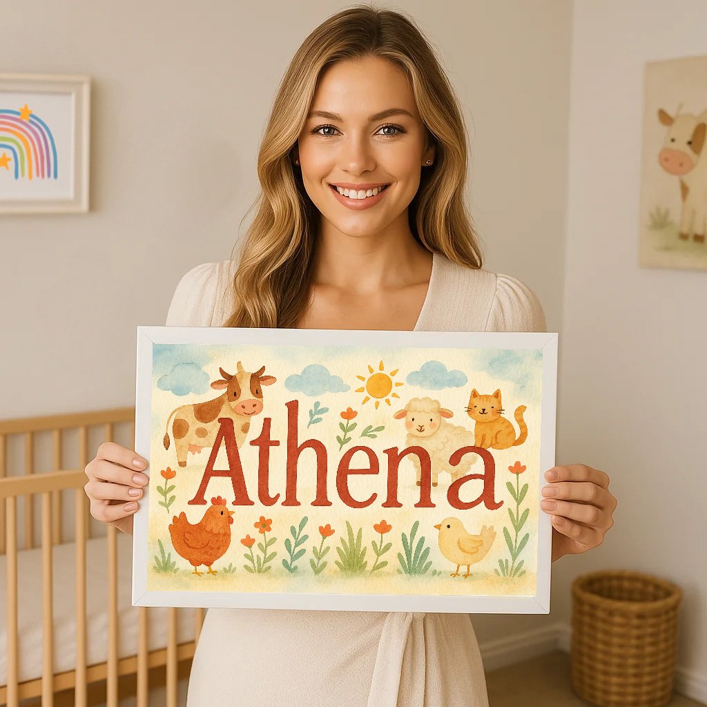 Athena's Customized Farm Name Art 44