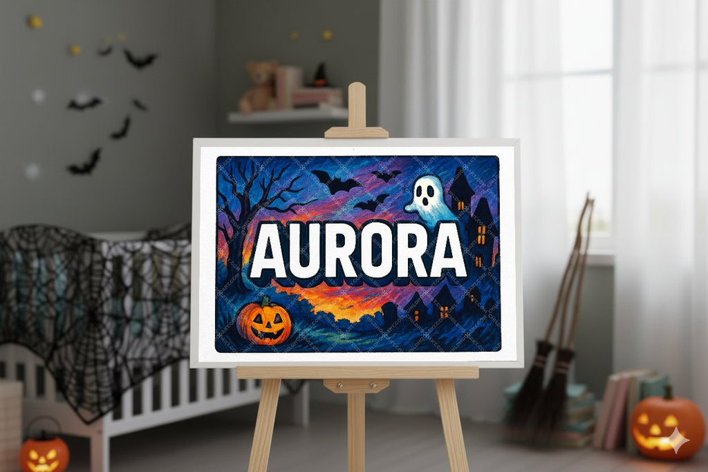 Personalized name art for Aurora