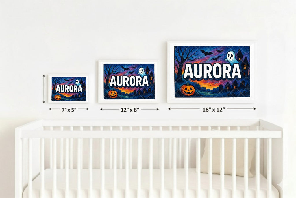 Personalized name art for Aurora