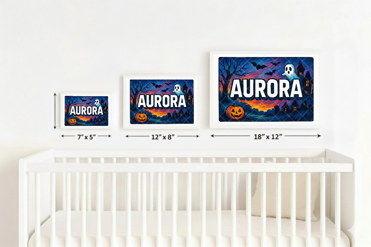 Personalized name art for Aurora
