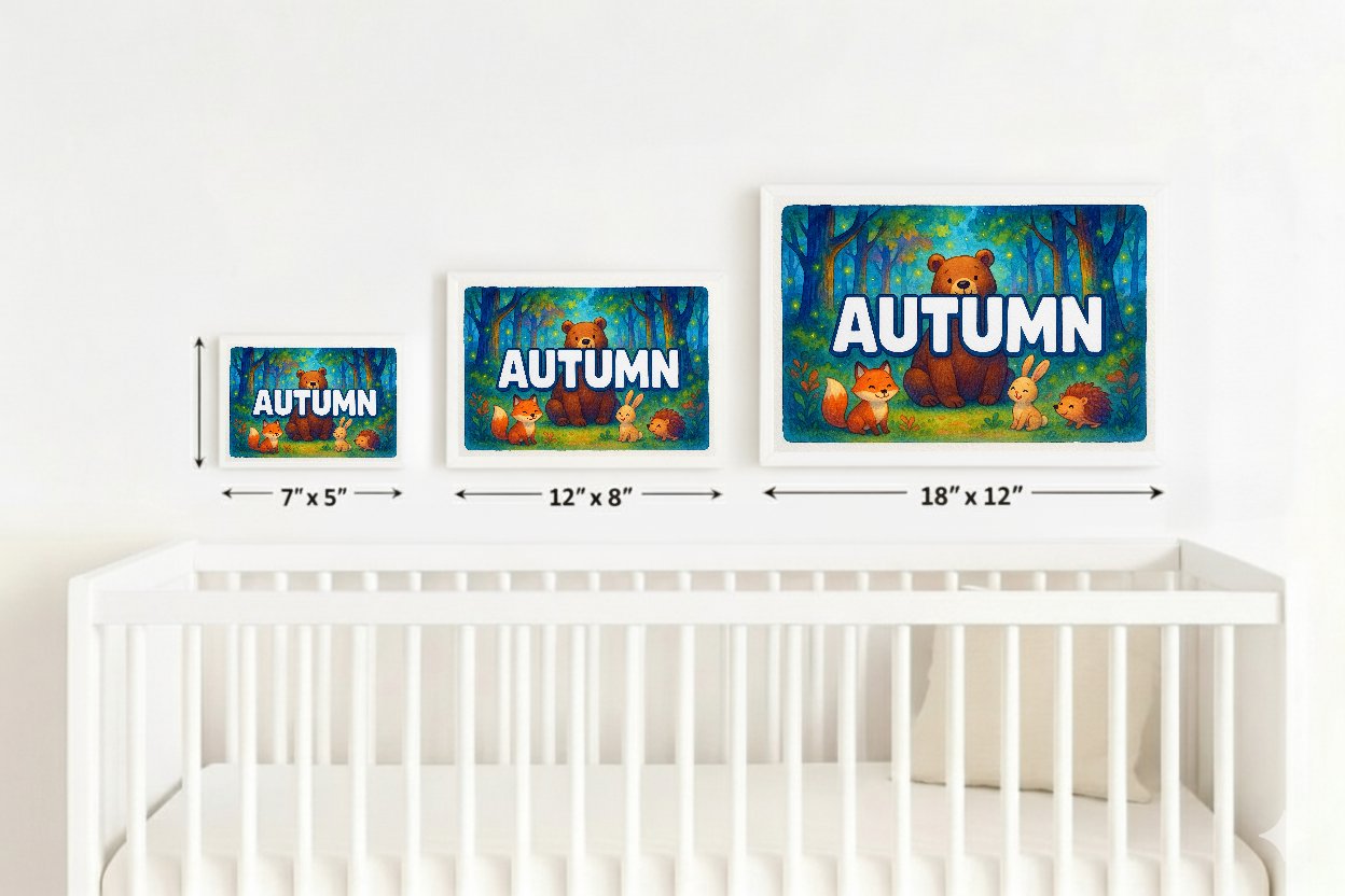 Personalized name art for Autumn