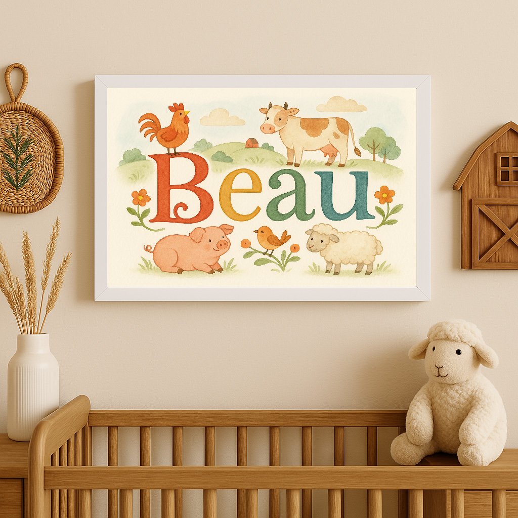 Beau's Customized Farm Name Art 01