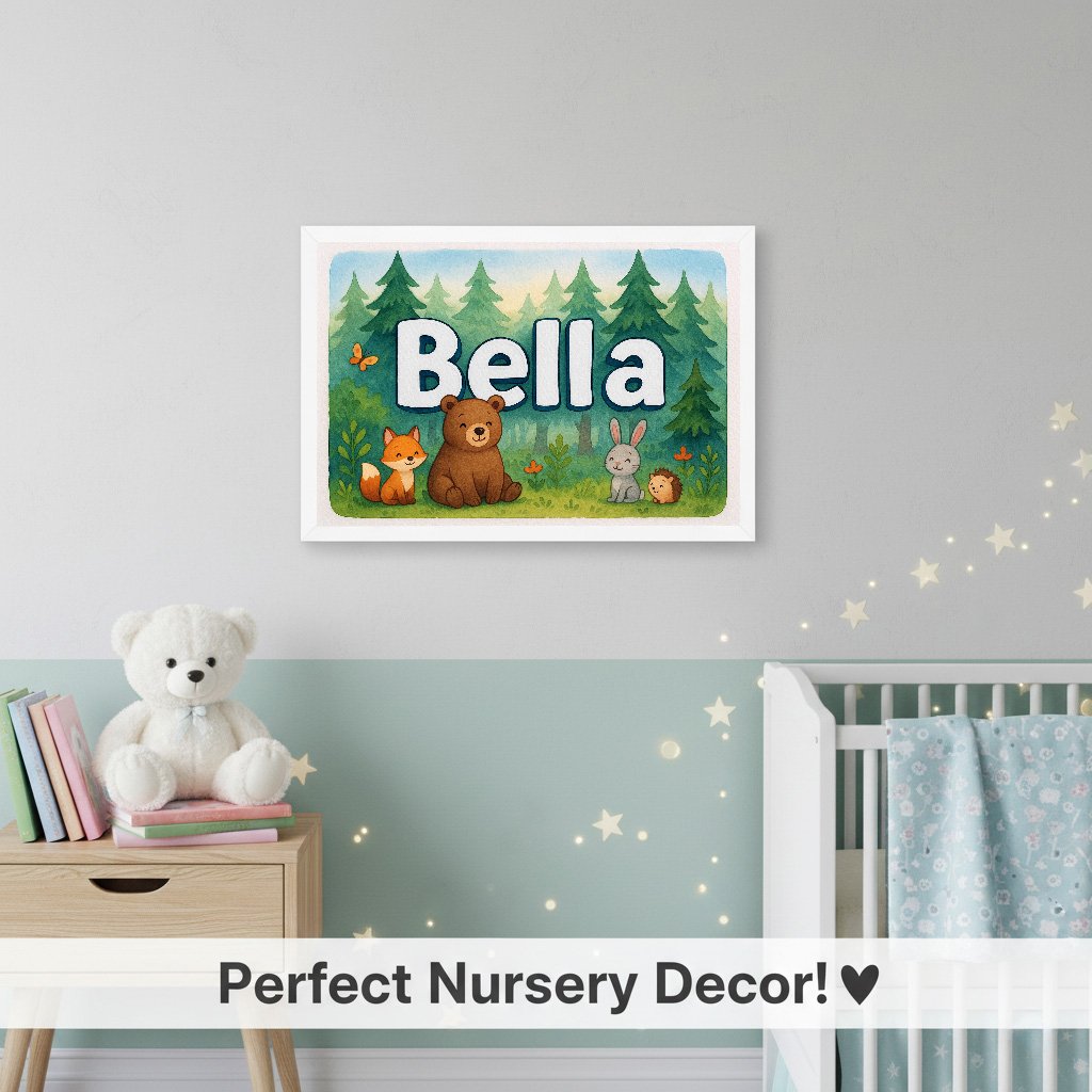 Personalized name art for Bella