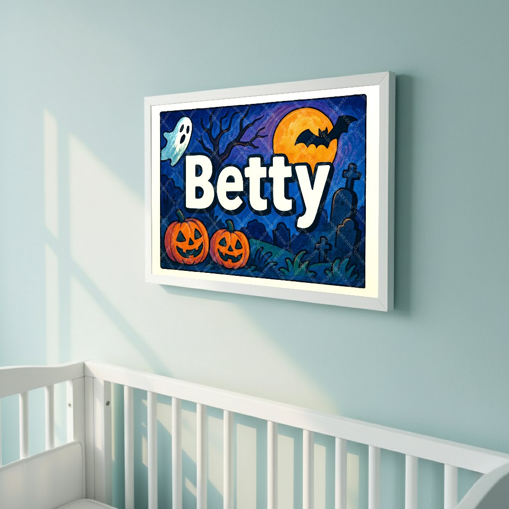 Personalized name art for Betty
