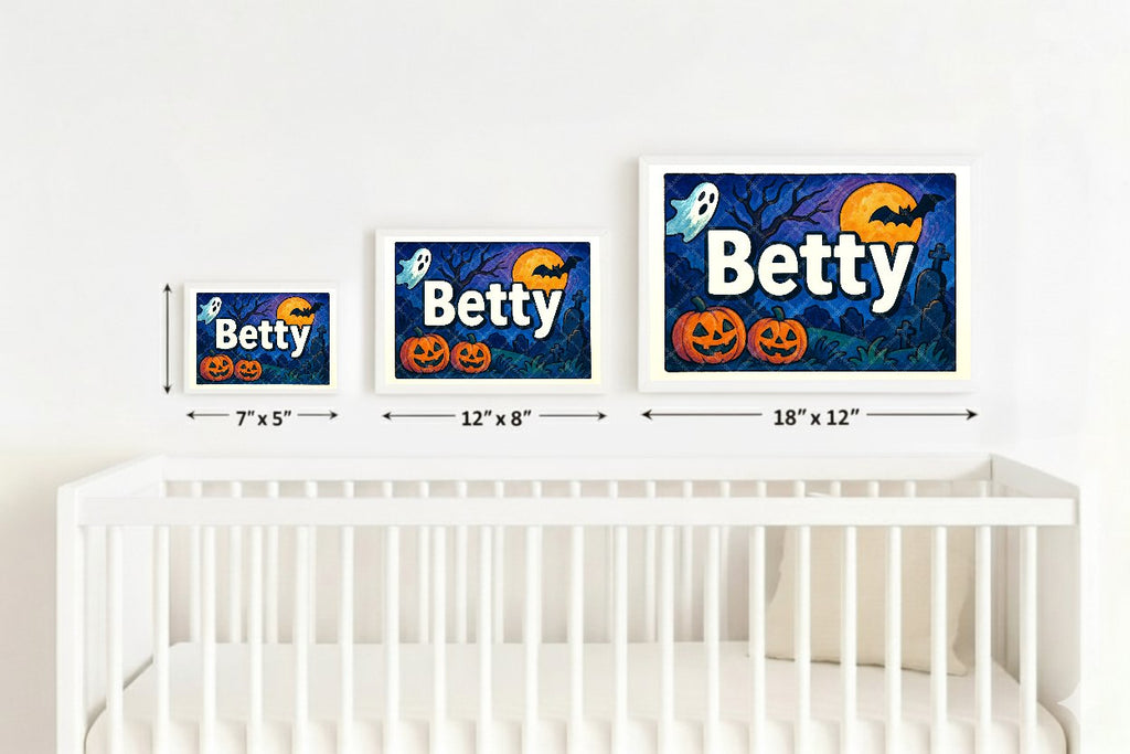 Personalized name art for Betty