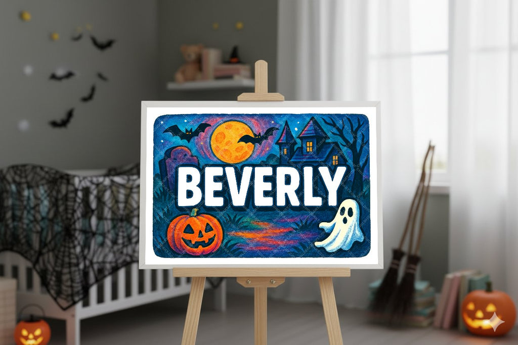 Personalized name art for Beverly