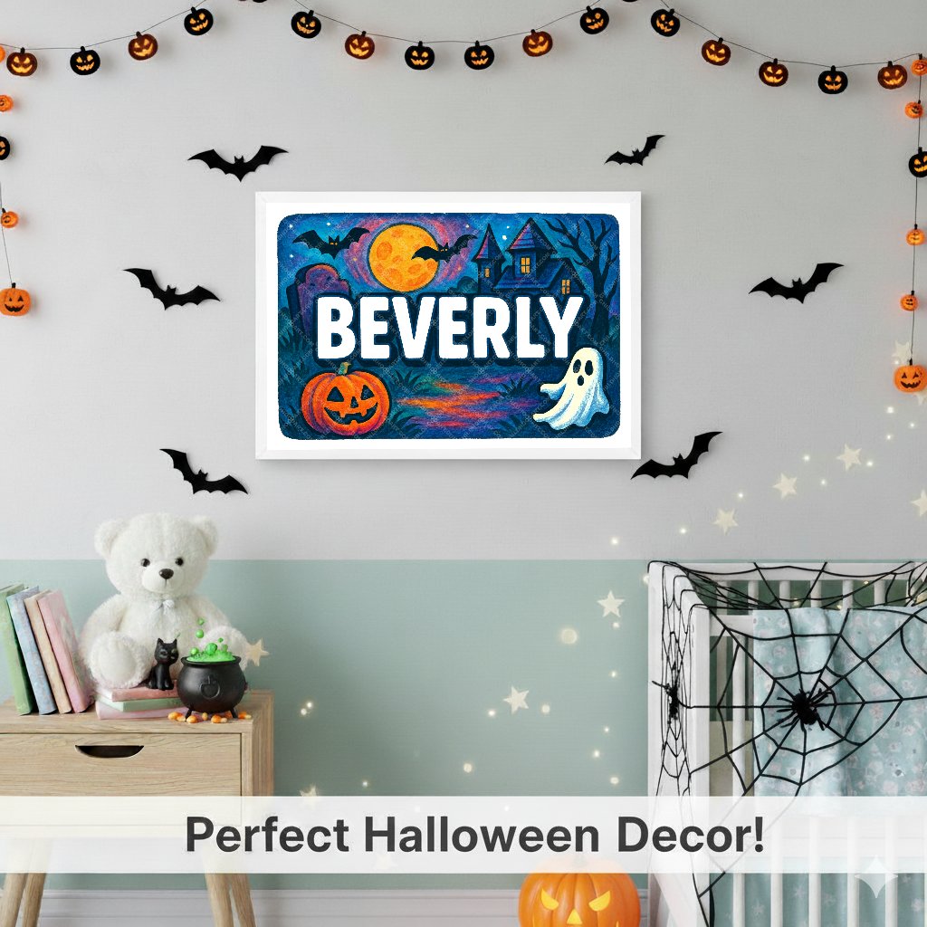 Personalized name art for Beverly