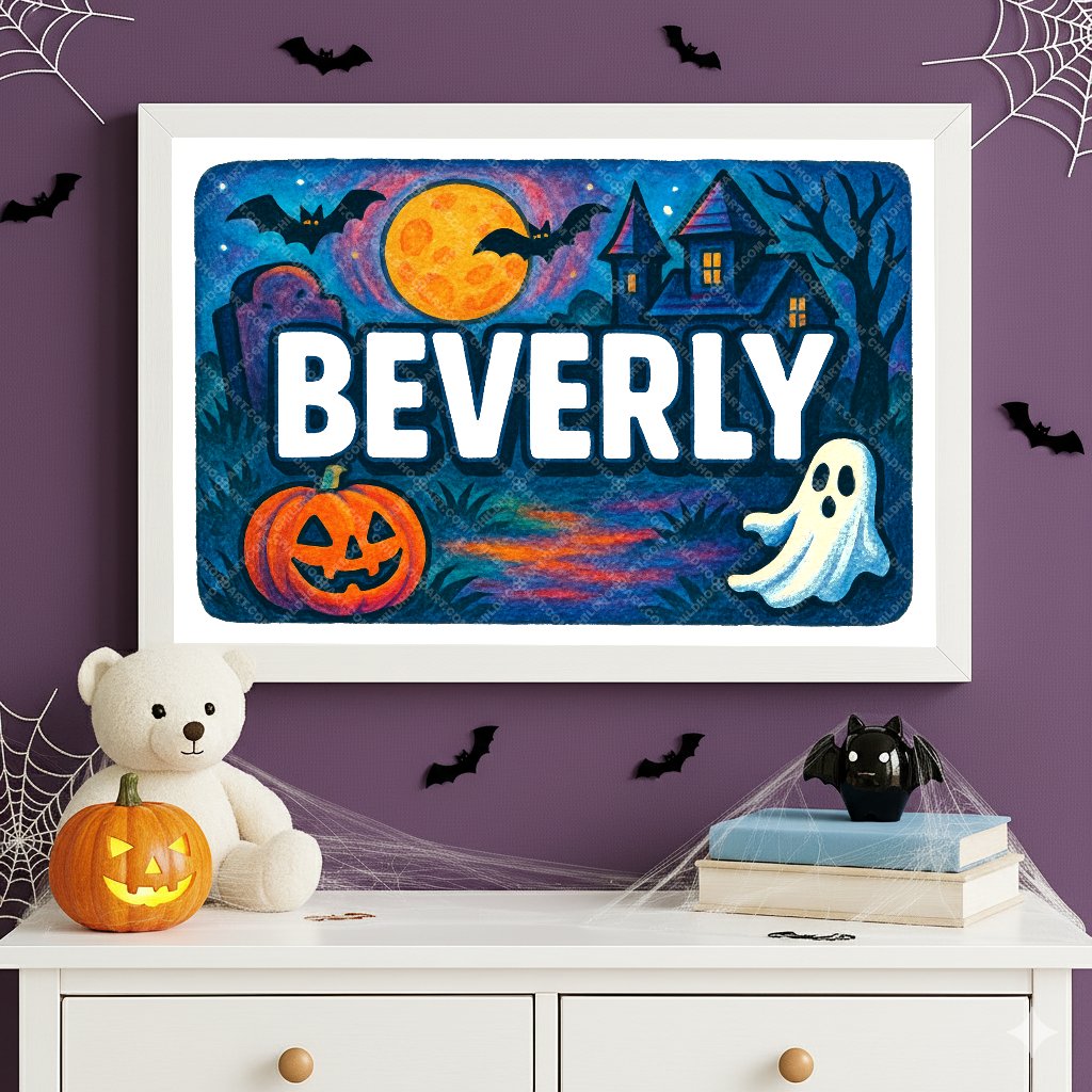 Personalized name art for Beverly